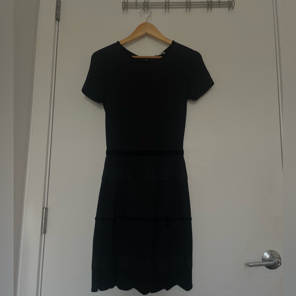 ✨RED Valentino ✨Black Mini Dress